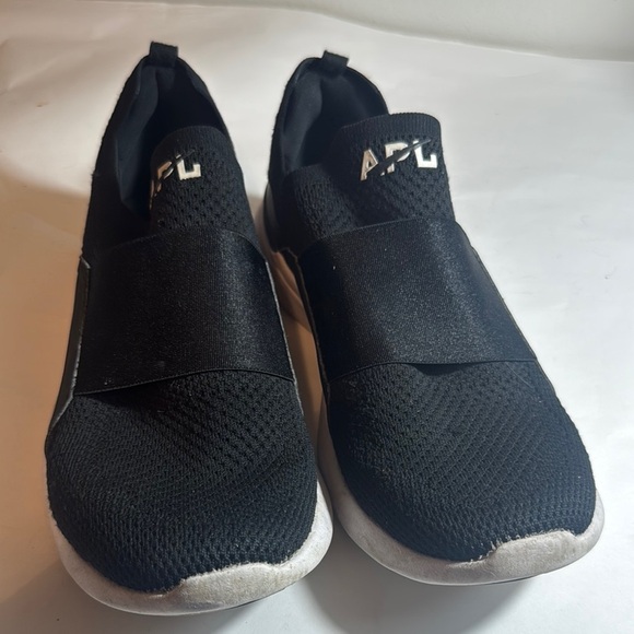 Used women’s APL Black Slip-On Sneakers size 10 - Picture 1 of 5